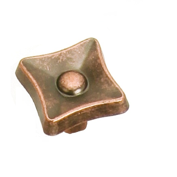 Laurey 1 1/4" Flair Knob, Antique Copper 38607